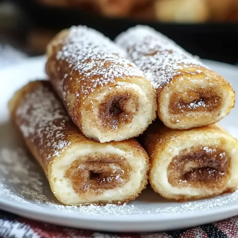 Cinnamon Roll French Toast Roll-Ups – A Sweet and Easy Breakfast Treat!