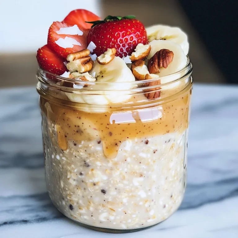 High-Protein Overnight Oats