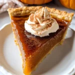 Pumpkin Pie Brûlée with Bourbon Vanilla Whipped Cream