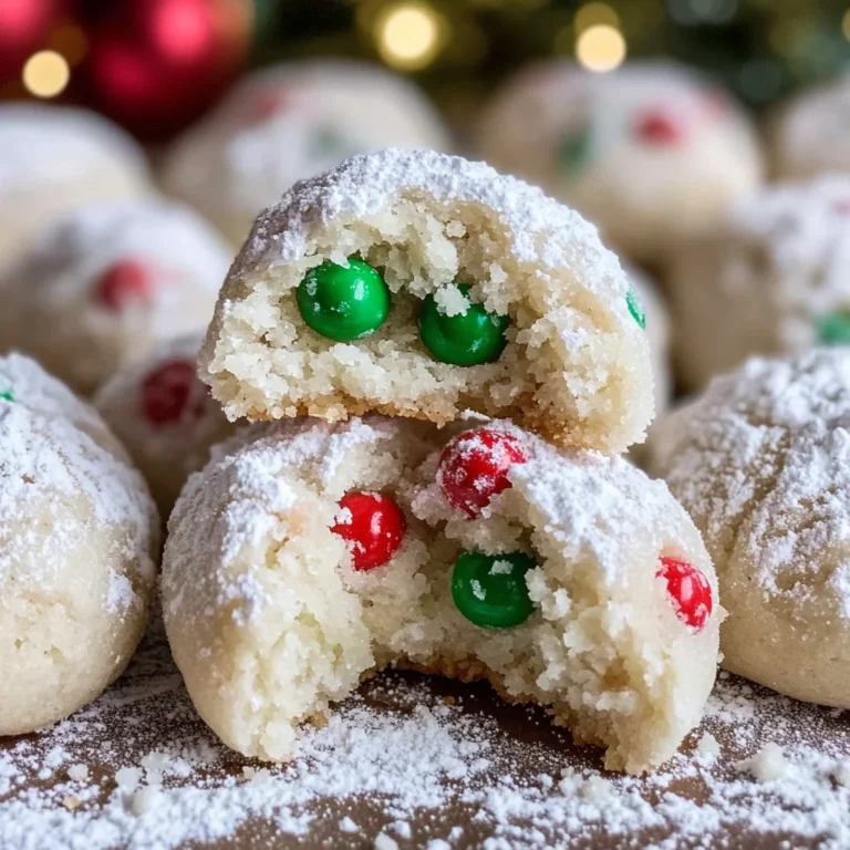 Christmas Snowball Cookies
