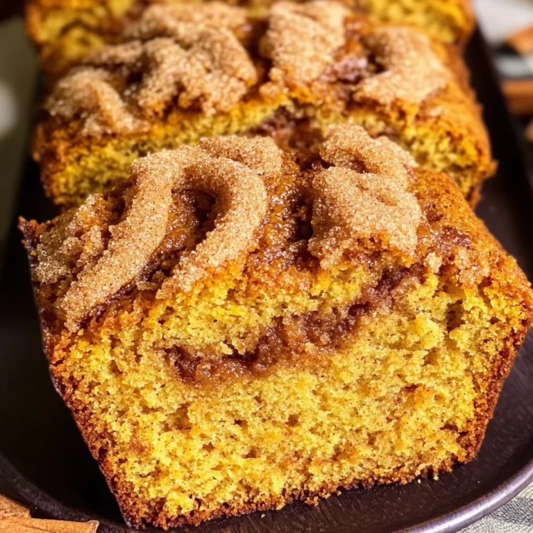 Cinnamon Swirl Pumpkin Bread Mini Loaves