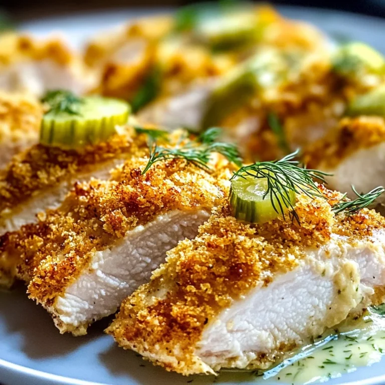 Dill Pickle Parmesan Chicken Recipe