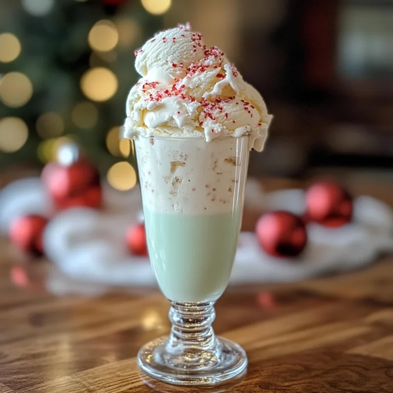 Festive Peppermint Christmas Float