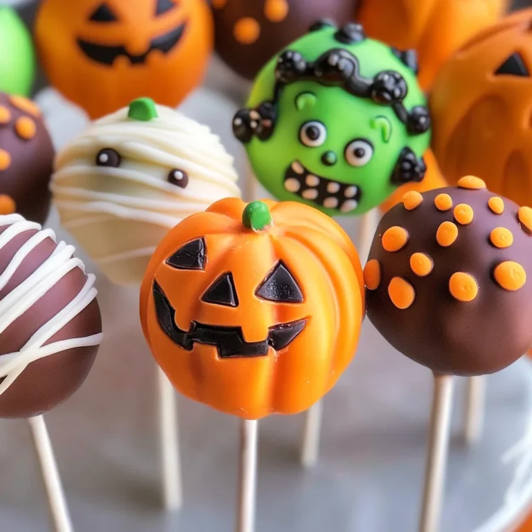 Halloween Cake Pops