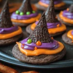 Halloween Witch Hat Cookies