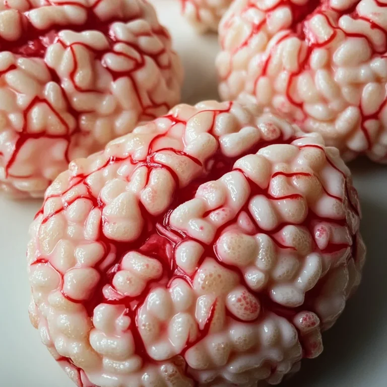 Marshmallow Rice Bubbles Halloween Brains
