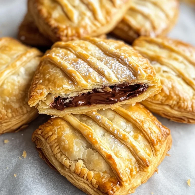 Nutella Mummy Hand Pies
