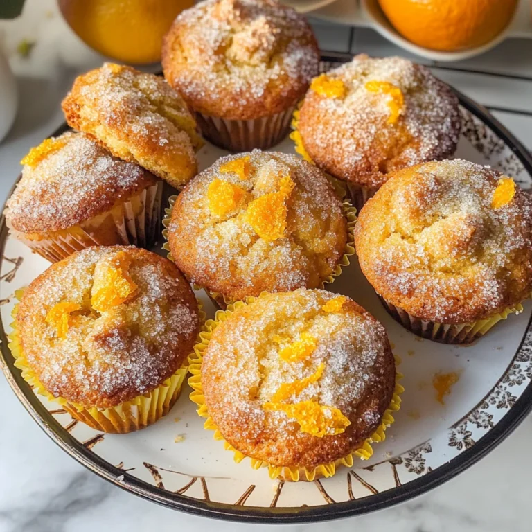 Orange and Cardamom Muffins