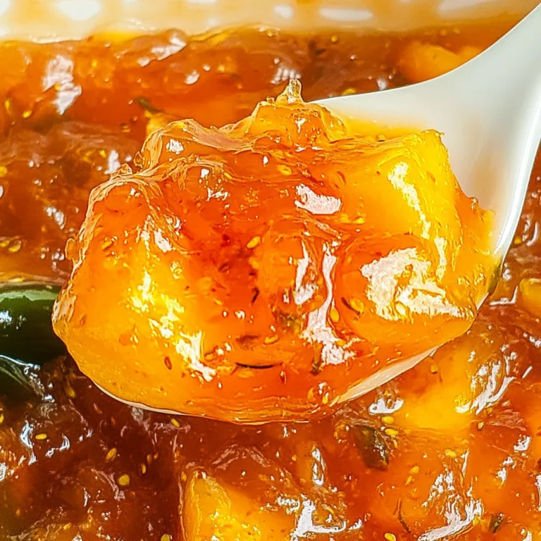 Peach Jalapeno Jam Recipe