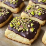 Pistachio Shortbread Cookies