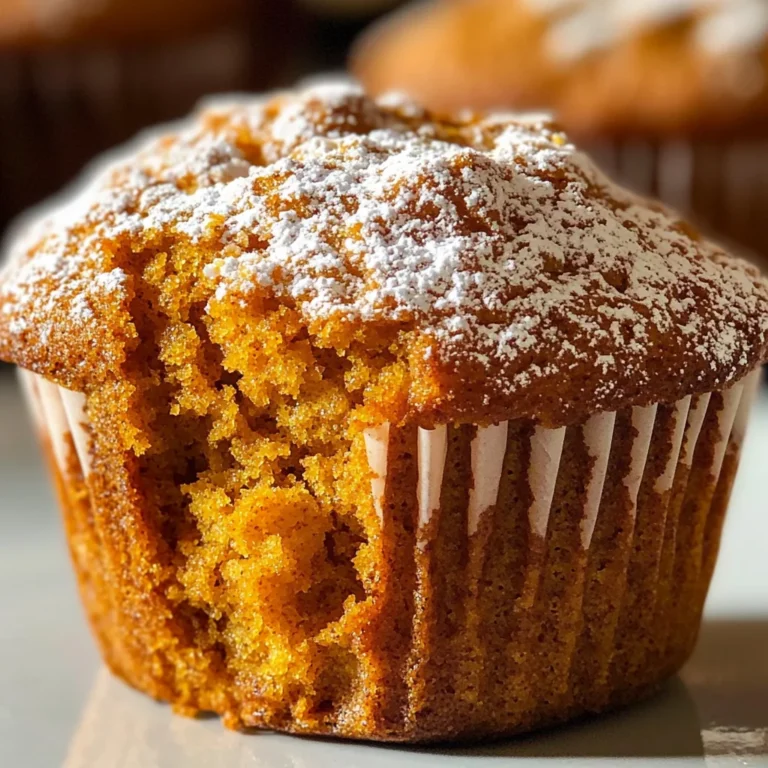 Spice Cake Pumpkin Muffins