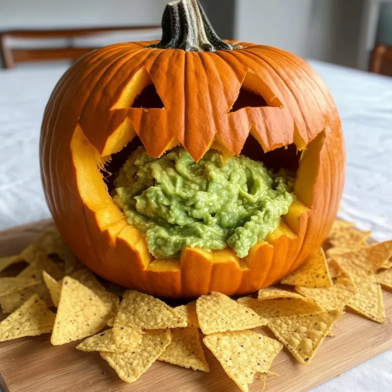 Throwing Up Pumpkin Guacamole Recipe