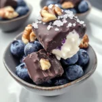 Wholesome Frozen Blueberry Yogurt Clusters