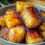 Air Fryer Caramelized Pineapple - Easy & Sweet Treat