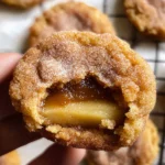 Apple Butter Snickerdoodle Cookies