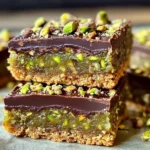 Brown Butter Dubai Pistachio Chocolate Chip Cookie Bars 🍪