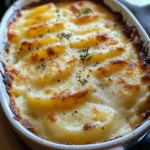 Cheesy Garlic Potatoes Gratin – Easy & Creamy Recipe
