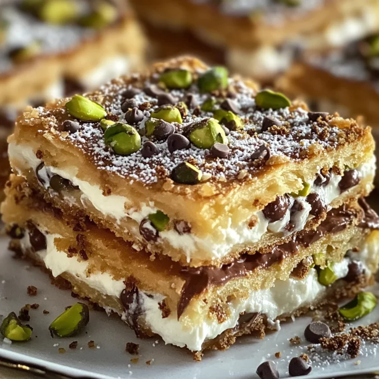 Classic Cannoli Squares That Will Wow Your Taste Buds