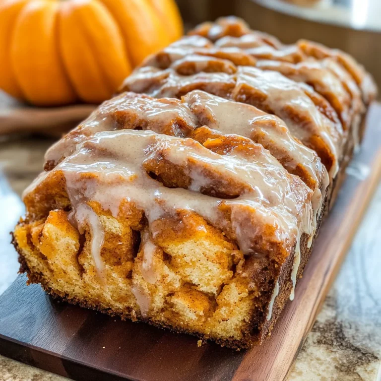 Easy Pumpkin Pull-Apart Loaf