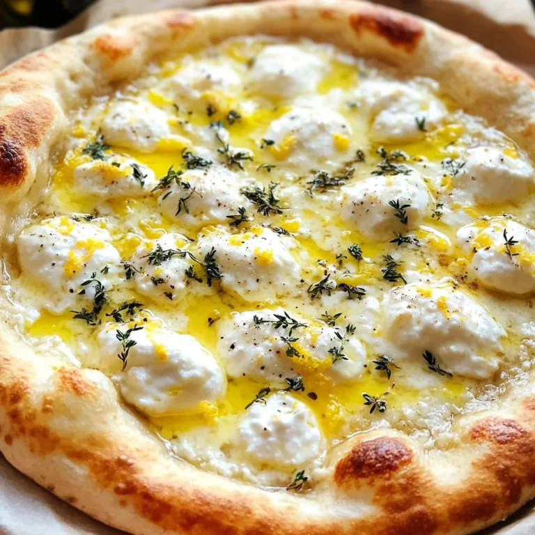 Lemon Pizza