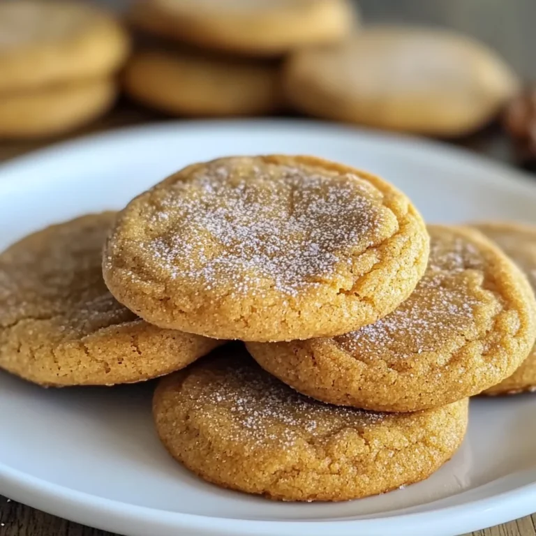 Pumpkin Spice Sugar Cookies