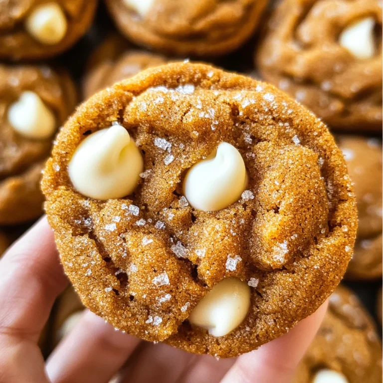 White Chocolate Pumpkin Snickerdoodles